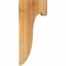 Ekena Millwork Del Monte Rough Sawn Corbel, Western Red Cedar, 4"W x 6"D x 14"H COR04X06X14DEL00RWR - alternate 4